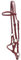 Thor Equine Sidepull mit rundem Leder Nasenriemen, Chestnut, Cob
