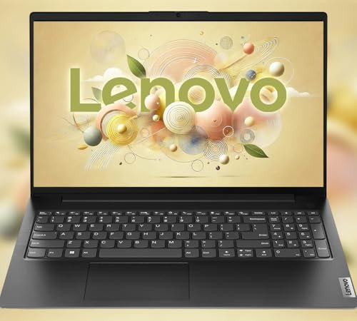 Lenovo Laptop aziendale V15 | FHD da 15,6 pollici (1920 x 1080) | Processore Intel 4-core | Grafica Intel UHD | RAM da 32 GB | SSD da 1 TB | Ethernet RJ-45 | Durata militare | Windows 11 Pro