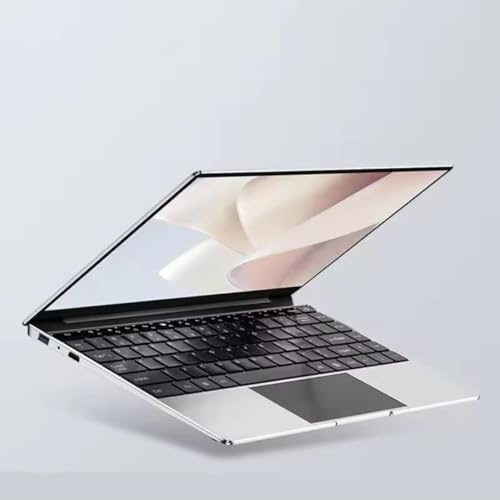 Générique Ordinateur Portable Ultra-Fin 14,1 Pouces, 16 Go RAM, SSD 1 to, Windows 11 Pro, Argent