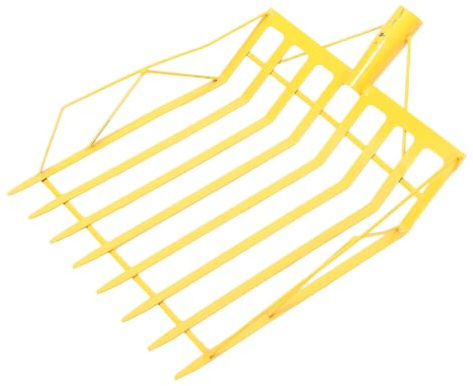 Corn Shovel Portable Farm Tool High Carbon Steel Yellow