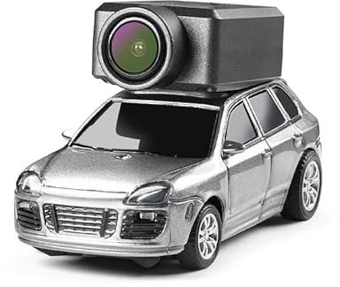 SUMKTO 2025 último RC Mini Coche Juguete 1:64 Escala, 6401 Vehículo de Control Remoto con cámara 720P FPV, Adecuado para niños, Control de aplicación WiFi-Plata