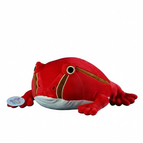 Wyvix Realistisches Tomatenplüschtier, 30 cm, molliges rotes Amphibien-Kuscheltier