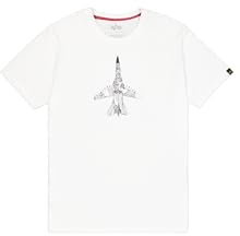 Alpha Industries Herren Air Force Sketch T-Shirt (1er Pack)