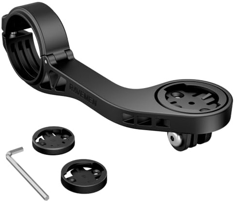 RAVEMEN AOM05 Halterung Kompatibel mit Fahrradcomputer passt für 31.8mm-35mm Lenkerhalterung