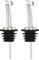 Axe Sickle 2 Pcs Stainless Steel Speed Pour Spouts, Olive Oil Dispenser Spout for 3/4 Bottle Mouth, Flip Top