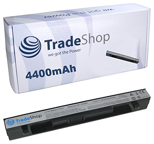 Hochleistungs Li-Ion Akku, 14,4V/14,8V / 4400mAh für Asus F550LB F550LC F550V F550VB F550VC F552C F552CL F552E F552EA F552EP F552V F552VL K450 K450C K450CA K450CC K450J K450JF K450L K450LA K450LB