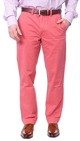 Polo Ralph Lauren Men's Straight-Fit Flat-Front Stretch Twill Chino Pants-NR-34WX30L