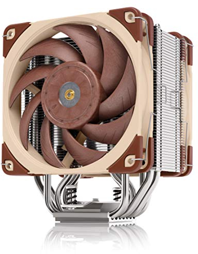 Noctua NH-U12A, CPU Kühler in Premium-Qualität mit leisen NF-A12x25 PWM Hochleistungslüftern (120mm, Braun)