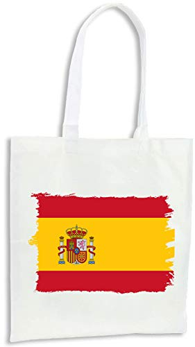 MERCHANDMANIA PACK 4 BOLSAS BANDERA ESPAÑA PAIS CONSTITUCION cocina compra kitchen