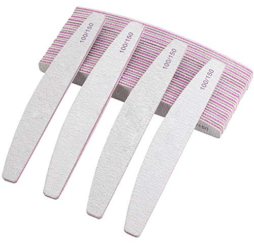 Nagelfeilen Für Gelnägel 18 Stück Feilen Für Gelnägel 100/150 Körnung Für Heim- Und Salonverwendung