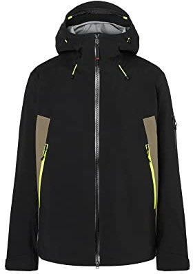 Bogner Fire + Ice Mens Piz-t Schwarz - Funktionelle stylische Herren Jacke, Größe 52 - Farbe Black