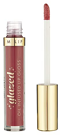 Barry M Mit glasiertem Öl angereicherter hautfarbener Lipgloss, so kostbar, natürlicher Nude, angereichert mit Pflaumen- und Mandelöl