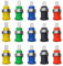 WMYCONGCONG 15 Stück 4 mm Bananenstecker, weiblich, Panel-Halterung, Bananenstecker, Binanenstecker, Adapter für 4 mm Bananenstecker