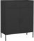 vidaXL Lagerschrank Sideboard Kommode Anrichte Stahlschrank Schrank Beistellschrank Mehrzweckschrank Bücherschrank Standschrank Anthrazit 80x35x101,5cm Stahl