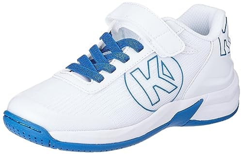 Kempa ATTACK 2.0 JUNIOR Handball Sneaker weiß/classic blau cloud