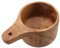 Faotup 1Pcs 1 Cup Wooden Measuring Cup Kitchen Measure Tool with Handle Natural Wooden Measuring Cup for Cooking and Baking, Wood Kitchen Accessories