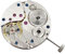 Sahkgye ST3600 Movement 17 Jewels ETA 6497 Movement Watch Fit for Men's Watch Hand Winding Mechanical Movement