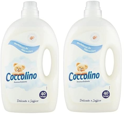 2x Coccolino Ammorbidente Diluito Delicato e Soffice Verdünnter Weichspüler 40 Wäschen 3Lt