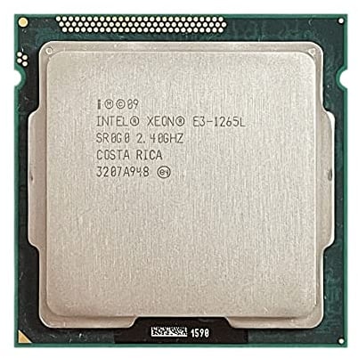Intel Xeon E3-1265L CPU verwendet 4-Core 8-Thread Desktop-Prozessor 2,4 GHz 8M 45W LGA1155