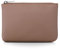 TIESOME Porte Monnaie en polyuréthane avec Fermeture éclair Motif Litchi Mini Portefeuille Portable pour Femme Poche pour pièces de Monnaie Mini Porte-Monnaie pour Femme (Nu)