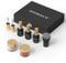 DOONAILS – Dipping Powder Nails Set Probierset Rose Red – 8-teiliges Nagel Probierpaket für salonschöne Pediküre & Maniküre – Vegan & tierversuchsfrei – Schnelle Trocknung ohne UV-Lampe