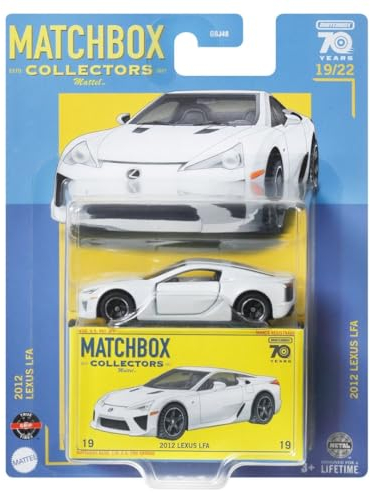 Matchbox 2012 Lexus LFA, Sammler 19/22 [Weiß]