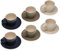 Versa Set of 6 Stoneware Tashi Mugs with Saucer