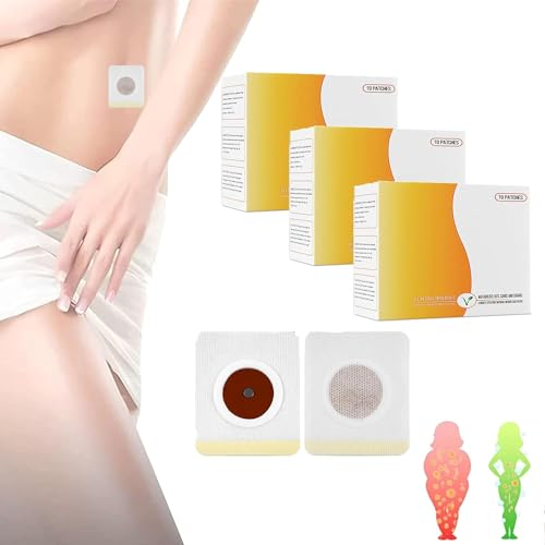 Lovilds Detox Schlankheits-Pflaster, schneller Gewichtsverlust, Detox Slim Patches, Kräuterabnahme-Patch, Bauchfettverbrenner, Kräuter-Diäthilfe, schnelles Abnehmen, Detox-Pflaster für schnelles