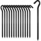 Zeltheringe, 【14erK】 Heavy-Duty 18cm Zelt Heringe Metall Zelthaken Aluminium Heringe Erdnägel für Harte Böden, ideal für Garten, Camping, Angeln und Zelten