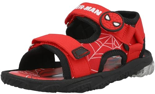 Spiderman Lights Sport Sandal Rot Synthetik 29 EU