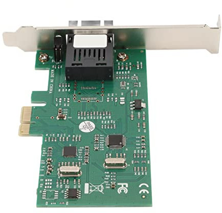 Scheda di Rete Ottica PCIe Fibra Ottica da 100 M per Scheda di Rete per Porta Singola per Schede di Rete