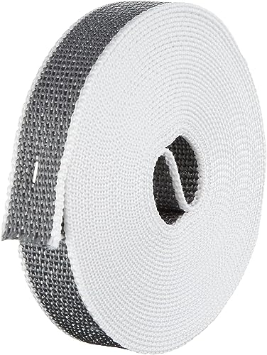 Cinta para Recogedor de Persianas Enrrollables | Cuerda de Repuesto para Carrete de Persiana de Toque Suave y Rígido | Color Pintas Negras | Medidas 20 mm x 6 m Cinta Recogedor Persiana (20 mm x 6 m)