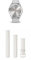 Garmin vívomove Trend, Stylish Hybrid Smartwatch with up to 5 days battery life, Mist Grey & Quick Release Band (20 mm) - Ivory