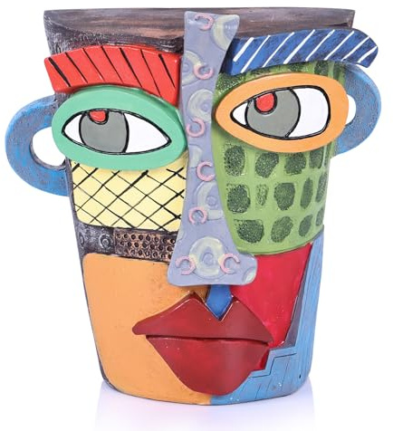 Oliruim Einzigartige abstrakte Kunst-Skulptur, Heim- und Bürodekoration, TV-Ständer, Couchtisch, Regal, Eingangstisch, flippiges Kunstdekor, Geschenk