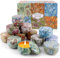 Duftkerzen Geschenkset, 12 Stück Natürliches Sojawachs Duftkerze Geschenke für Frauen, Aromatherapie Kerzen Set, Entspannung Stress Muttertag Geburtstag Kerze Geschenke für Frauen Ihre Damen