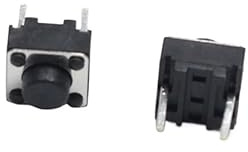 20pcs 6 * 6 * 5mm 2pin Tactile Tact Push Button Switch 6x6x5mm 2p Vertical Switch IDGTTLDF