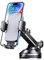 CIRYCASE Soporte Movil Coche, 360° Rotación Suporte Telemovel Carro Universal para Parabrisas/Salpicadero [Succión Ultra Potente] Porta Movil Coche para iPhone 16/15, Galaxy y Teléfonos de 4-7