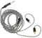 Kopfhörerkabel-Ersatzkabel für IE100 Pro IE400 Pro IE500 Pro – 1,2 M Versilbertes Kupfer-Kopfhörerkabel mit 3,5-Mm-Stereo-Stecker