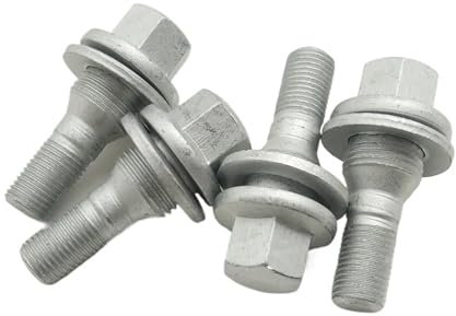 TREGOO boulons Roue Goujons Compatible avec Peugeot pour 607 1007 307 Boulons Roue De Voiture Pièces De Verrouillage De Boulon De Roue Boulon De Roue Verrouillage Automatique Boulon De Roue Auto