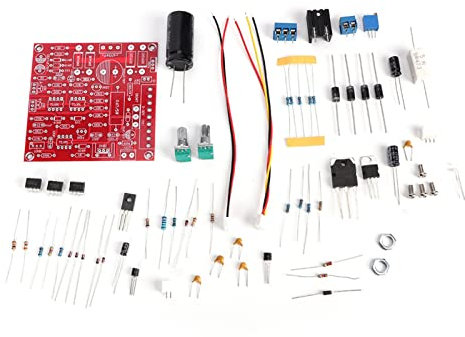 Kit de bricolaje de la fuente de alimentación regulada de Qanyegn DC, kit de bricolaje de voltaje de CC ajustable, piezas de módulo estabilizadas ajustables continuas 0-30V 2-3A