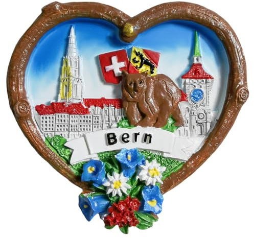 Kühlschrankmagnet Bern Schweiz Tourist Souvenir 3D Kühlschrank Dekoration Magnet