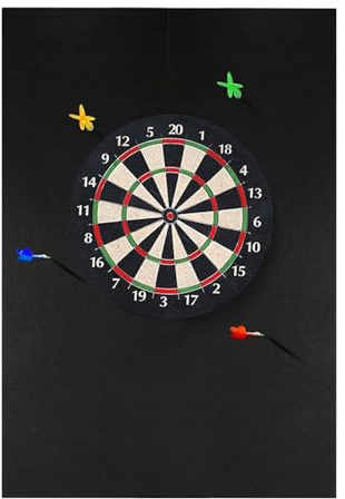 Dartboard Wandschutz, Selbstklebende Dartscheiben Umrandung, Dart Wandschutz,Dartscheiben-Umrandung - Protektoren Für Büros, Außenbereiche, Zimmer, Garage