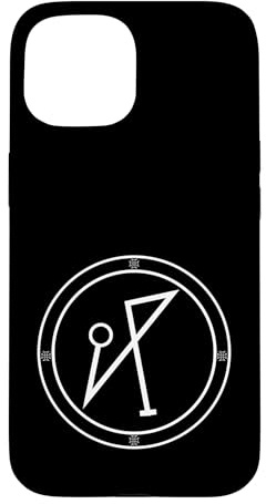 Hülle für iPhone 15 Erzengel Michael Sigil Protection Courage
