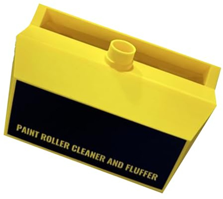 Outil d'entretien professionnel pour lave-rouleaux de peinture avec nettoyeur de rouleaux ergonomique pour projets de rénovation, appareil de nettoyage des rouleaux