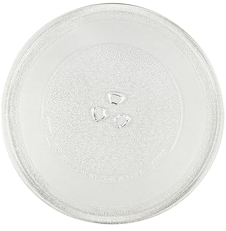 HQRP 10-inch Glass Turntable Tray for White Westinghouse DE74-00027 / DE74-00027A / WW600 Microwave Oven Cooking Plate 255mm + HQRP Coaster