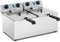 Royal Catering Freidora Eléctrica 2 x 13 Litros RCTF-13DH (Potencia 2 x 3.200 Watt, Temporizador 60 Minutos, Cuba Extraíble Acero Inoxidable)