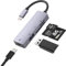 4-IN-1 SD-Kartenleser Adapter für iPhone, Target Lightning-auf-USB-Kamera-Adapter mit Ladeanschluss, iPhone-USB-Adapter für iPhone 14 13 12 11 iPad...