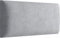MartHome Panneau Tapissé Coussin Mural 3D, Appui-tête, Assise - Revêtement Mural Panneaux décoratifs Décoration Mural 3D Têtes de lit Rembourrées - Panneaux décoratifs (Gris)