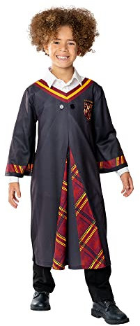 Rubie's Costume Tunica Harry Potter classico per bambino, Tunica con stemma della casa di Grifondoro. Ufficiale Harry Potter, per Carnevale, Natale, Compleanni, Feste e Halloween.