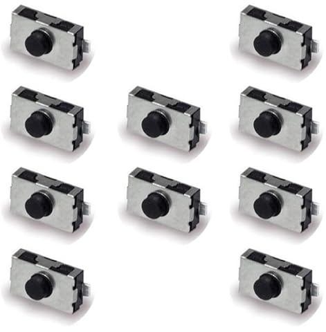 10 Switch Bouton Clé Télécommande Plip pour Peugeot 206